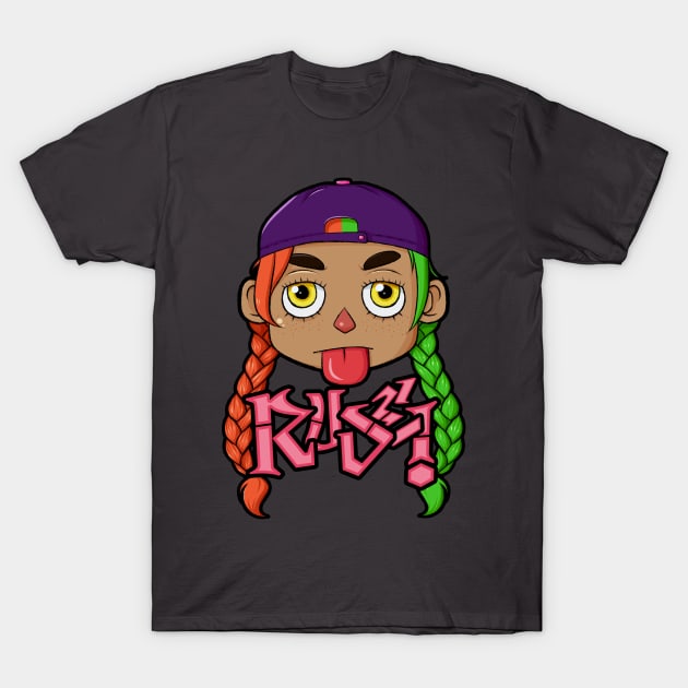 Rude Girl T-Shirt by FilmDizzy